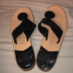 Black jack rogers sandals